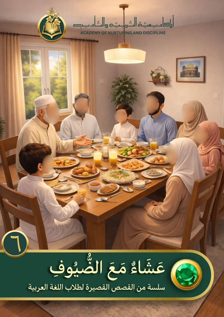 Arabic story: Dinner with guests
